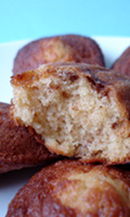 Des madeleines à la texture légère Des madeleines à la texture légère