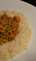 Curry de viande hachée