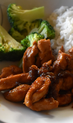 Sauté de poulet au gingembre Sauté de poulet au gingembre